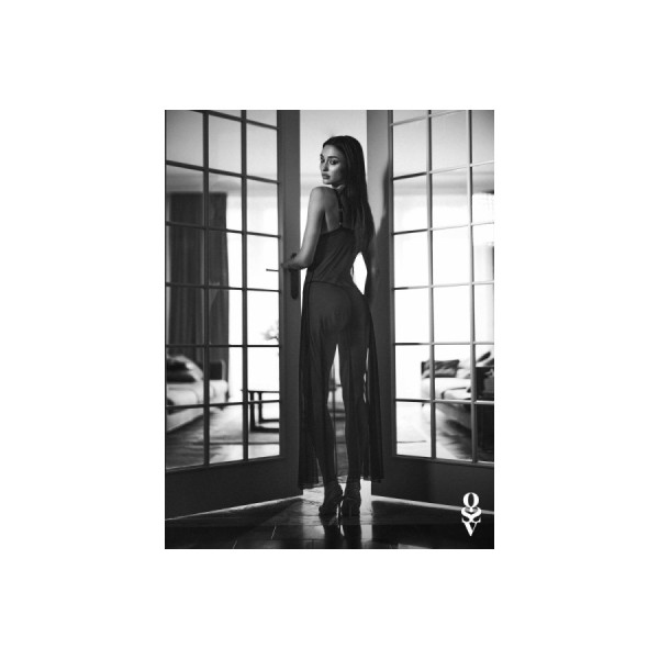Vila blanes nuisette longue - Noire